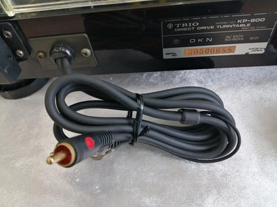 TRIO Kenwood KP-800 Direct Drive Turntable Record Player Working