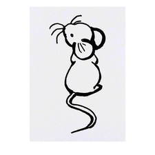 'Mouse' Temporary Tattoos / Transfers TO00016726 