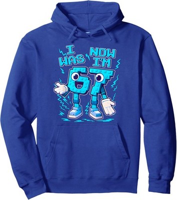 I Was 6 Now Im 7 Six Seven 7 Years Old Birthday Unisex Hooded Sweatshirt