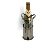 Bierflaschenhalter Metall Handwerker Klaus Figuren Bierflasche Deko 0,5l