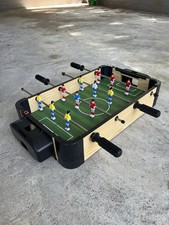 Tabletop Foosball Table Soccer Game with Player Figures  Score Counters