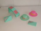 Vintage Barbie Step 'n Style Playset #2769 Replacement Parts 1988 Hats Box