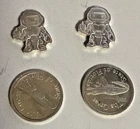 Lot of 4 1 Gram .999 Fine Silver
