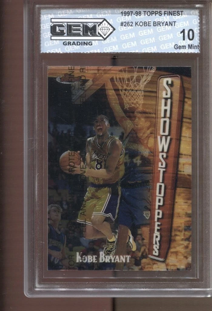 Topps Kobe Bryant Basketball 1997-98 Season Sports Trading Cards