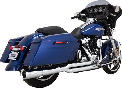 Vance & Hines PCX Pro Pipe 2-into-1 Full Exhaust System Chrome #17383