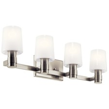 Kichler 55177ni 4 Light 30"W Vanity Light - Nickel