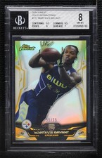 2014 Topps Finest Gold Refractor /75 Martavis Bryant #117 BGS 8 Rookie RC