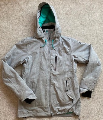 Roxy Damen Ski-/Snowboardjacke 15K grau Long Fit Größe XL