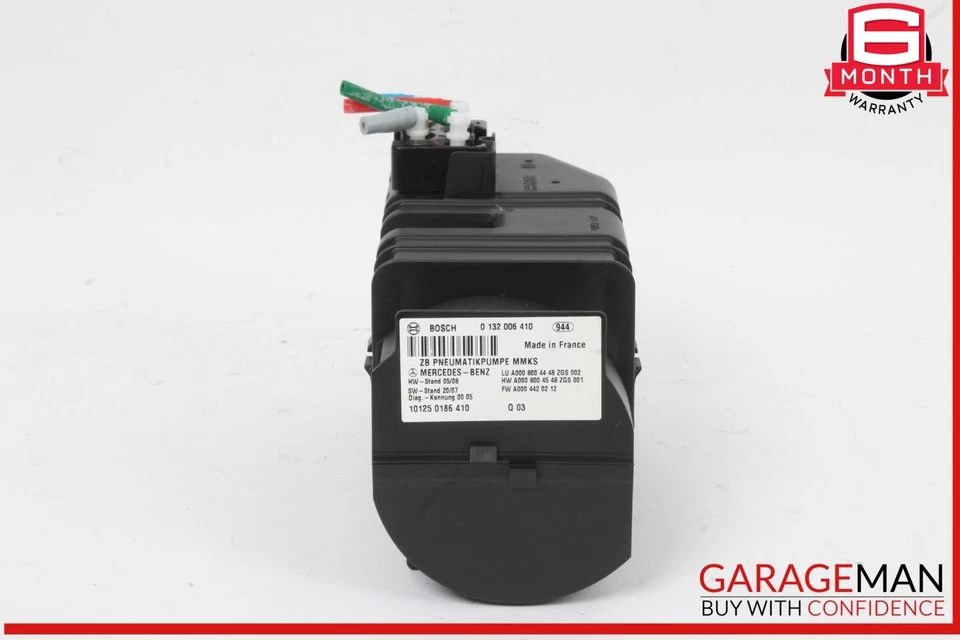 07-20 Mercedes W212 E350 S550 CLS400 Dynamic Seat Vacuum Pump 0008004448 OEM - Image 2 of 4