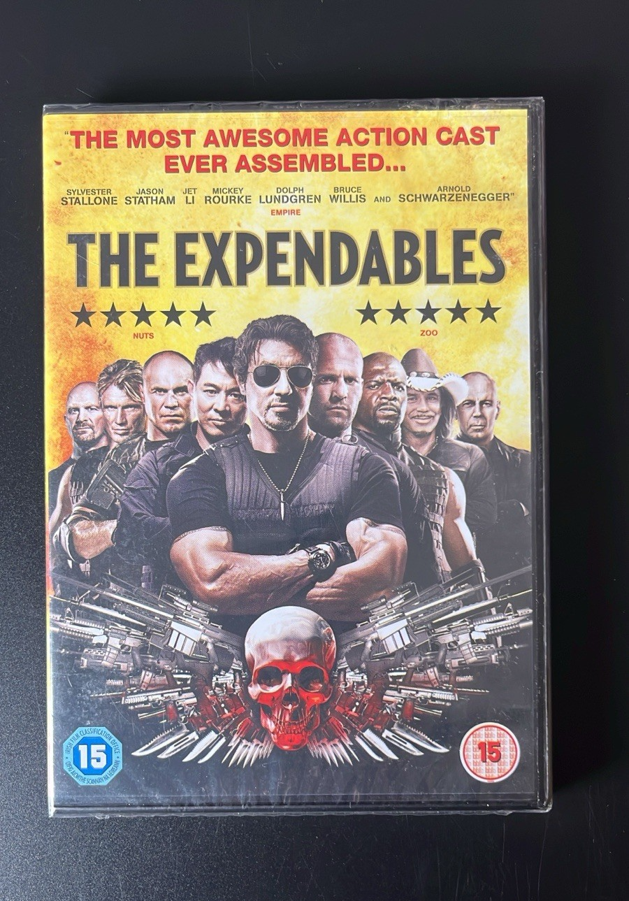 THE EXPENDABLES - DVD - NEW SEALED