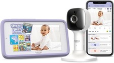 HUBBLE CONNECTED Nursery Pal Cloud Touch Smart WiFi Enabled Baby Monitor with 5