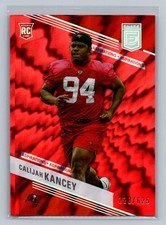 2023 Donruss Elite Calijah Kancey Aspirations Shimmer #/625 Rookie #113