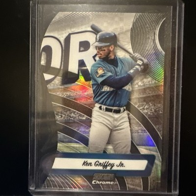 2024 Topps Stadium Chrome - Ken Griffey Jr - Black Triumvirates Nickname #TVN-7