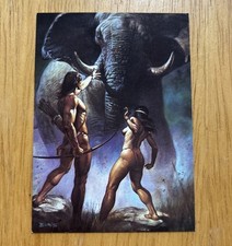 1991 boris vallejo trading card #11 Elephant 1975 Comic Images