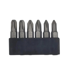 6Pcs 35Mm JIS Screwdriver Bit Set with Magnetic Tip, 1/4 Hex Shank, S2 Alloy Ste