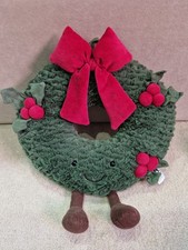 Jellycat Amuseable Large Red Wreath Christmas