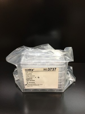 Corning Costar REF 3737 Clear Not Treated Multiple Well Plates Bulk Pack 12-Well