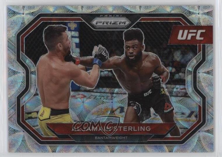 2021 Panini Prizm UFC Premium Box Set Scope 31/99 Aljamain Sterling #152 05or