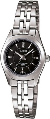Casio Women's Core LTP1371D-1A Stainless Steel Quartz Watch