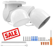 Eave Mount Bracket + Anti-Drop Chain for Google Nest Cam Floodlight - ABS Protec