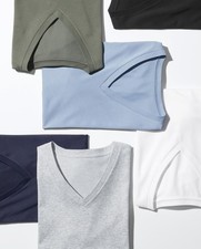 UNIQLO DRY V-Neck T-Shirt Japan NEW