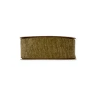 Chenille Velvet Ribbon Roll 40mm Wide 10m Long Olive Green