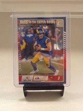 2025 Donruss Matt Stafford Road to the Super Bowl Insert #6 Los Angeles Rams