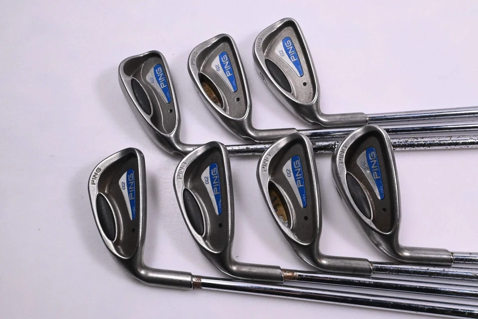 Left Hand Ping G2 Irons / 4-PW / Black Dot / Regular Flex Steel Shafts - Image 2 of 4