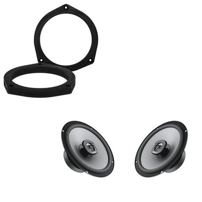 UNO X165 6,5'' 17Cm Koaxial Auto Tür Audio MDF Lautsprecher Upgrade Für Subaru