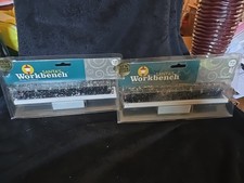 Santas Workench House Lighting Bush Row With Lights 2 Packs New Unopened