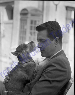 Rock Hudson Portrait 8x10" B/W Photo Negative 6818