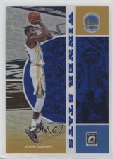 2019-20 Panini Donruss Optic Winner Stays Blue Prizm 34/85 Kevin Durant #18 6wp