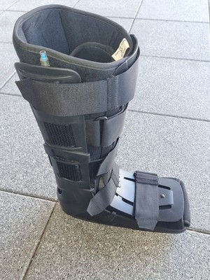 Breg  Unterschenkel Fussorthese Sprunggelenk Orthese  Gr.M Schwarz 