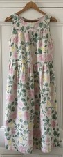 Ines de la Fressange Uniqlo Women’s Roses Linen Blend Sleeveless Dress XS UK 6-8