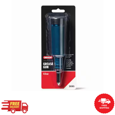 #ad #ad Grease Gun for Chainsaws 1.5 Oz. Pre Loaded All Purpose Lubricant Self Dispens $8.39
