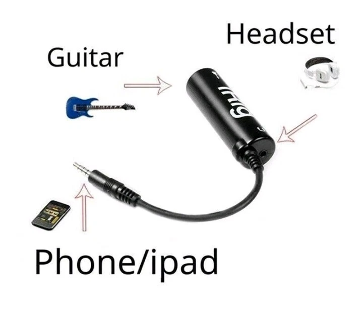 iRig Guitar Interface Converter Guitar Phone New Multimedia - Image 2 of 3