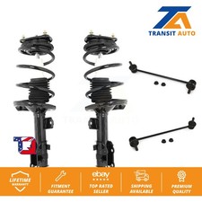 Front Complete Shock Assembly And TQ Link Kit For Hyundai Accent Kia Rio Rio5