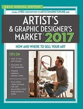 Artist's & Graphic Designer's Market 2017 - Paperback, by Rivera Noel - Good