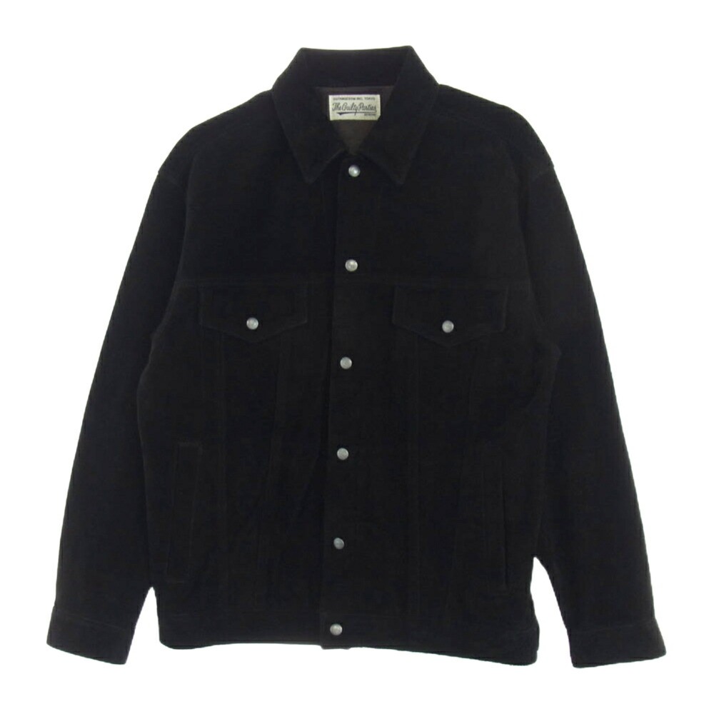 WACKO MARIA SUEDE LEATHER TRUCKER JACKET Suede Leather WACKO MARIA SUEDE LEATHER TRUCKER JACKET Suede Leather