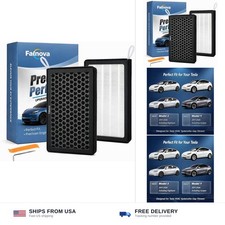 Upgrade Falnova Compatible with Tesla Model 3 Model Y Cabin Air Filter 2016...