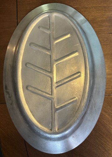 2er Set Vintage Nordic Ware Brutzelplatte Fisch Steak Aluminium gebraucht 13" - Bild 5 von 5