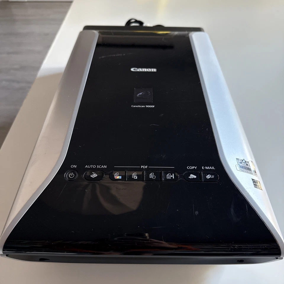 Canon CanoScan 9000F Flatbed Scanner W/ Cable - Used Working - AC100V - Image 2 of 4