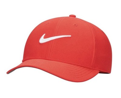 NIKE Dri-FIT Club Structured Swoosh Cap Hat University Red L/XL FB5625-657 NEW