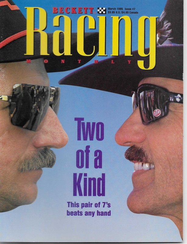 Beckett Racing ,  March 1995 Two Of A Kind /  Richard Petty & Dale Earnhardt