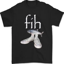 Fih Shoes Fish Funny Misspelled Fish Meme Fih Calling Humor Unisex T-Shirt