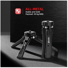 Heavy Duty Mini Table Tripod Stand - All-Metal Construction