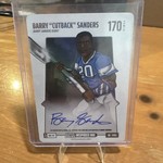 2025 Bo Jackson Battle Arena Barry Cutback Sanders Inspired Ink Auto #BFA-157