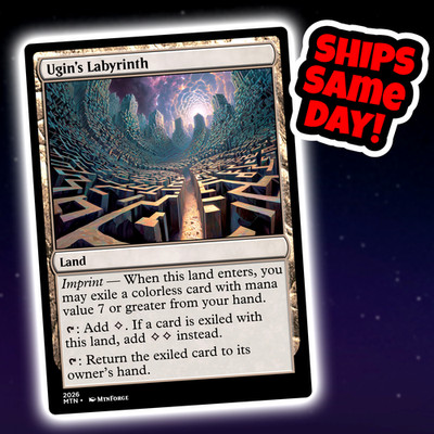 Ugin's Labyrinth - Custom Art Magic: The Gathering Playtest Card - Commander EDH