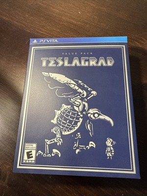 MNTY Teslagrad Value Pack Playstation Vita PSV ESRB Version Game Is SEALED