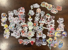 361 Mixed Lot Stickers Scrapbooking Crafts Journal Notebook Sports Simpsons Lot